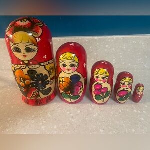 Set of Russian Nesting Dolls